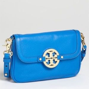 Tory Burch Mini Amanda Crossbody Electric Blue